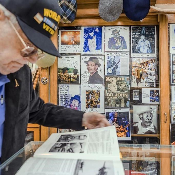 New Orleans hat seller honored by France for service in WWII